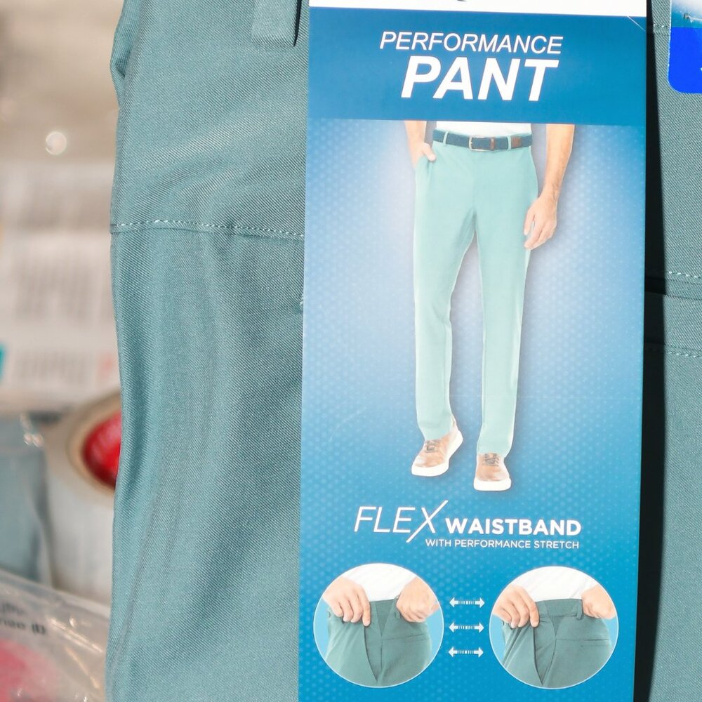 Greg Norman Men's Performance Pant -green